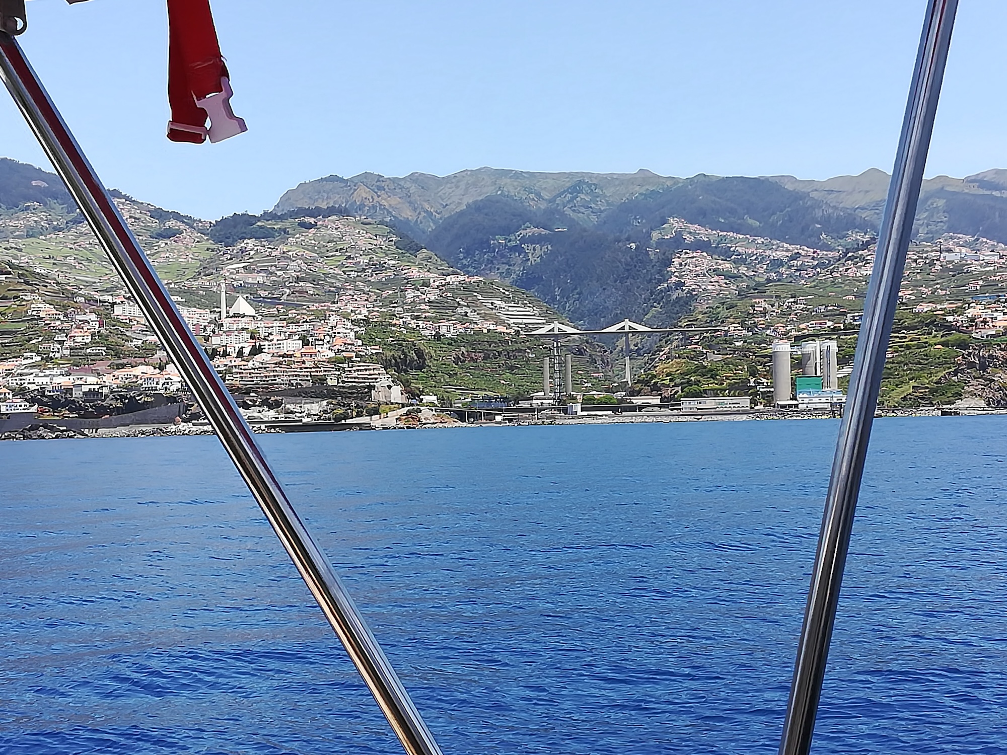 Madeira von See aus sehr spektakulär